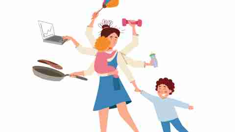 Invisible load of mothers with ADHD